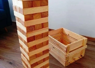 Ieškai kažko naujo? Išbandyk Jenga XXL!