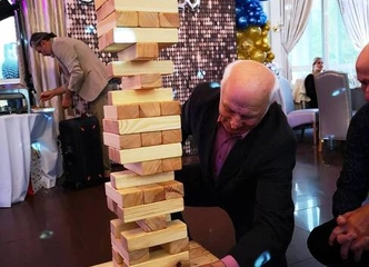 Peržiūrėti skelbimą - Žaidimo Kaladėlių Bokštas XXL( Jenga) Nuoma