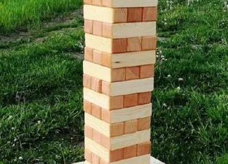 Nuomokis Jenga XXL ir praleisk laiką su šypsenomis!