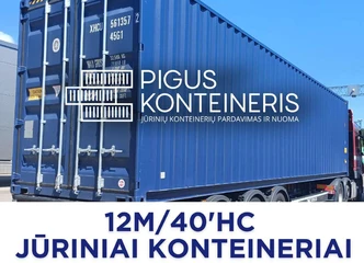 Peržiūrėti skelbimą - Jūrinis Konteineris Klaipėda