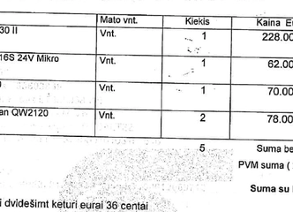Kasos įranga su kompiuteriu, UPS, skaitytuvais ir displėjumi