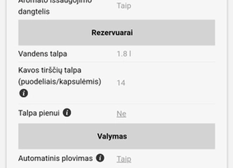 Modernus ir funkcionalus – kavos malonumas jūsų namuose!