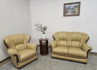 Natūralios odos komplektas už 349€