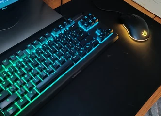 Klaviatūra Steelseries APEX 3 TKL su peliu Rival 3!