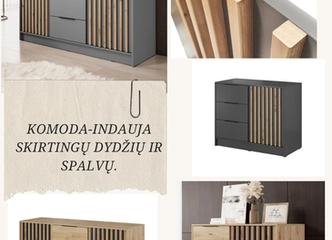 Komodos ir indaujos – didelis pasirinkimas Šilutėje!