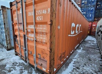 Standartiniai ir paaukštinti 12 m konteineriai