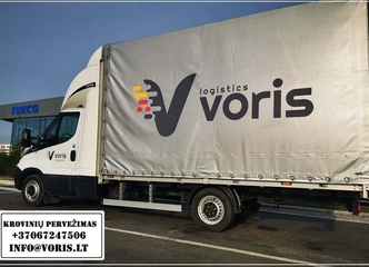 Baldų, technikos, motociklų pervežimas
