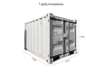 Konteineriai 3m ir mažesni – idealūs daiktų laikymui!