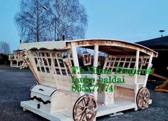 Lauko baldai ir žaidimų aikštelės pagal užsakymą!