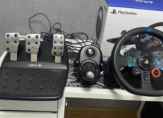 Logitech G29 vairas: Lenktis su pavarų svirtele!
