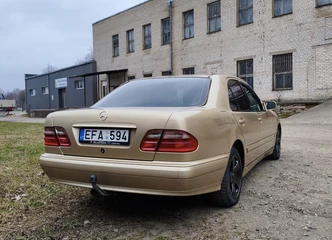 Mercedes Benz E220 – tvarkingas dyzelinis sedanas, neturintis rūdžių!