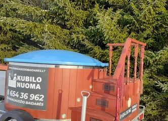 Peržiūrėti skelbimą - Mobilaus kubilo nuoma. 865436962