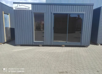 Modulinė pirtis 5x3 m² – Tobulas poilsis Jūsų sode