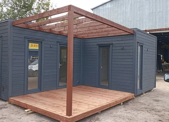 Modulinis sodo namelis LUKAS - 27 m² jūsų svajonių vieta!