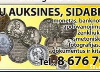 Peržiūrėti skelbimą - Brangiausiai perku monetas, banknotus ir kitas