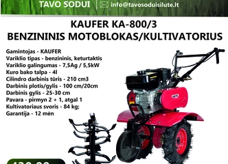 Motoblokai ir priedai – viskas vienoje vietoje!