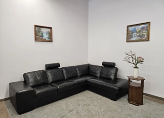 Natūralios odos L formos kampas – 1199€!