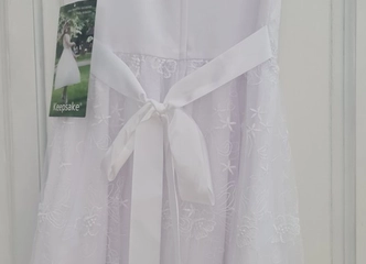 Nauja suknelė su etikete, tinka 7-9 metų