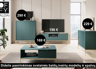 Baldai, kurie privers jus šypsotis!