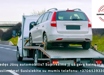 automobilio pardavimas greitai ir brangiai