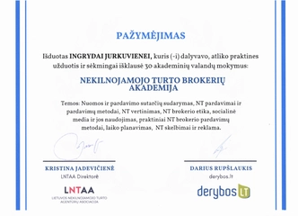 Nemokamas NT vertinimas ir konsultacijos Šilutėje