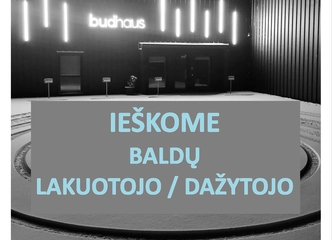Peržiūrėti skelbimą - NESTANDARTINIŲ BALDŲ DAŽYTOJAS/LAKUOTOJAS