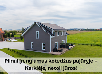 Jūra vos kelios minutės pėsčiomis nuo namų