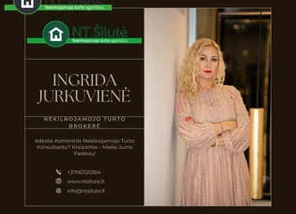Ingrida Jurkuvienė – Jūsų saugus ir patogus nekilnojamojo turto partneris!