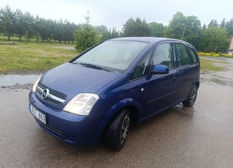 Opel Meriva benzinas 1.4 nauja techninė apžiūra iki 2027-06-01