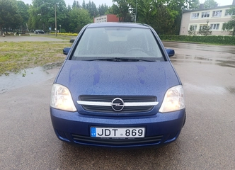 Patikimas Opel Meriva 1.4 benzinas, nauja techninė ir prižiūrėtas nuo 2016 m.