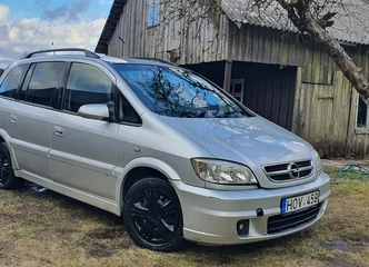 Opel Zafira 2003 m. – Patikimas minivenas už puikią kainą!