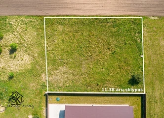 Macikų k. sklypas su kadastriniais matavimais – greitai galėsite statyti!