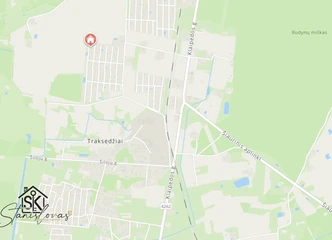 Nameliui statyti - 12.3 arų sklypas Traksėdžiuose