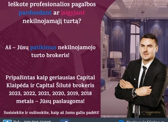 Rami vieta, miesto komunikacijos ir paruoštas projektas namui!