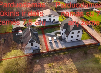 Šilutėje parduodamas namas su 3 nepereinamais kambariais