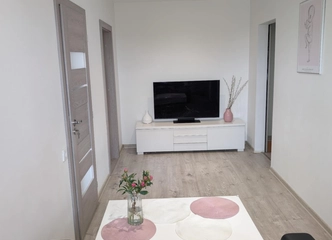 Parduodamas erdvus 2-jų kambarių butas su holu