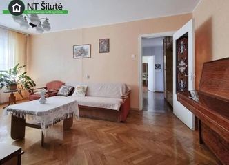 Erdvus 3 kambarių butas Šilutėje - su dviem balkonais!