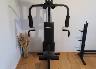 Daugiafunkcinis treniruoklis - mažai naudotas, puikus sportui namuose!