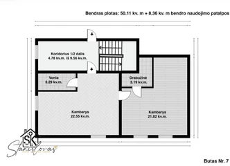 Apie 286 kv. m patalpų plotas: erdvės, kurios laukia jūsų