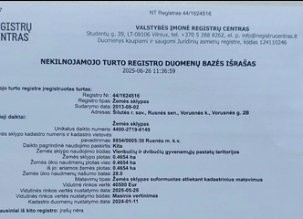 įsikurkite sodybą šalia upės Vorusnėje