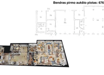 782.09 kv. m patalpų potencialas – laukiame jūsų verslo!