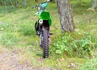 KX 80 motociklas su nauju varikliu - geras įvažiuotas pasirinkimas