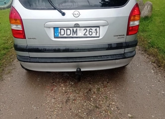Opel Zafira dyzelinis universalas 2002m, patikimas, geras techninis, telefonas +37061475708
