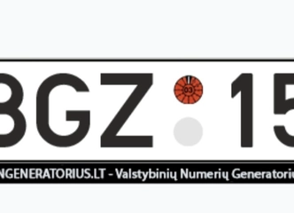 Perkame numerius su Lietuvos vėliava – visoje Lietuvoje