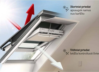Pasirinkite kokybiškus stoglangius – VELUX, Roto, FAKRO