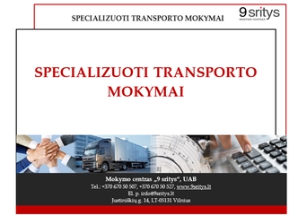 Pasiruoškite LTSA egzaminui Klaipėdoje – sausio 28-30 d.