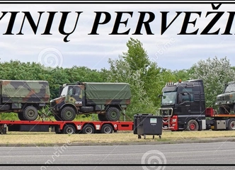 Patikimi perkraustymai mikroautobusais ir krovininiais automobiliais