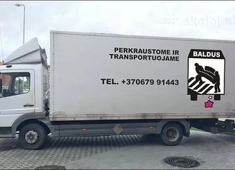 Senų baldų šiukšlių išvežimas Klaipėdoje