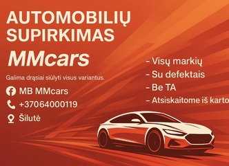 Automobiliai už geriausią kainą be rūpesčių