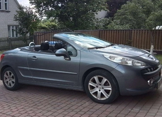 Peržiūrėti skelbimą - Peugeot 207cc kabrioletas
